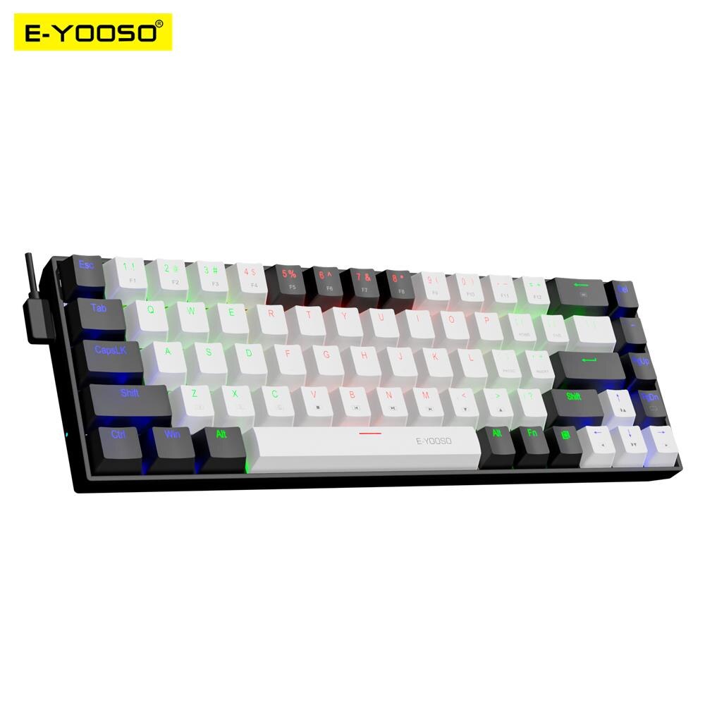 Gaming Keyboard E Yooso - E-YOOSO Z686 USB Mini Slim tastiera