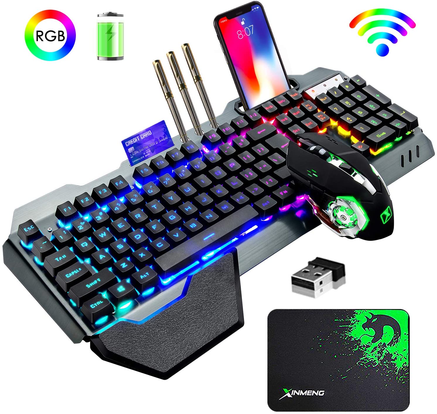 Gaming Keyboard Bundle - Combinazione tastiera e mouse da gioco