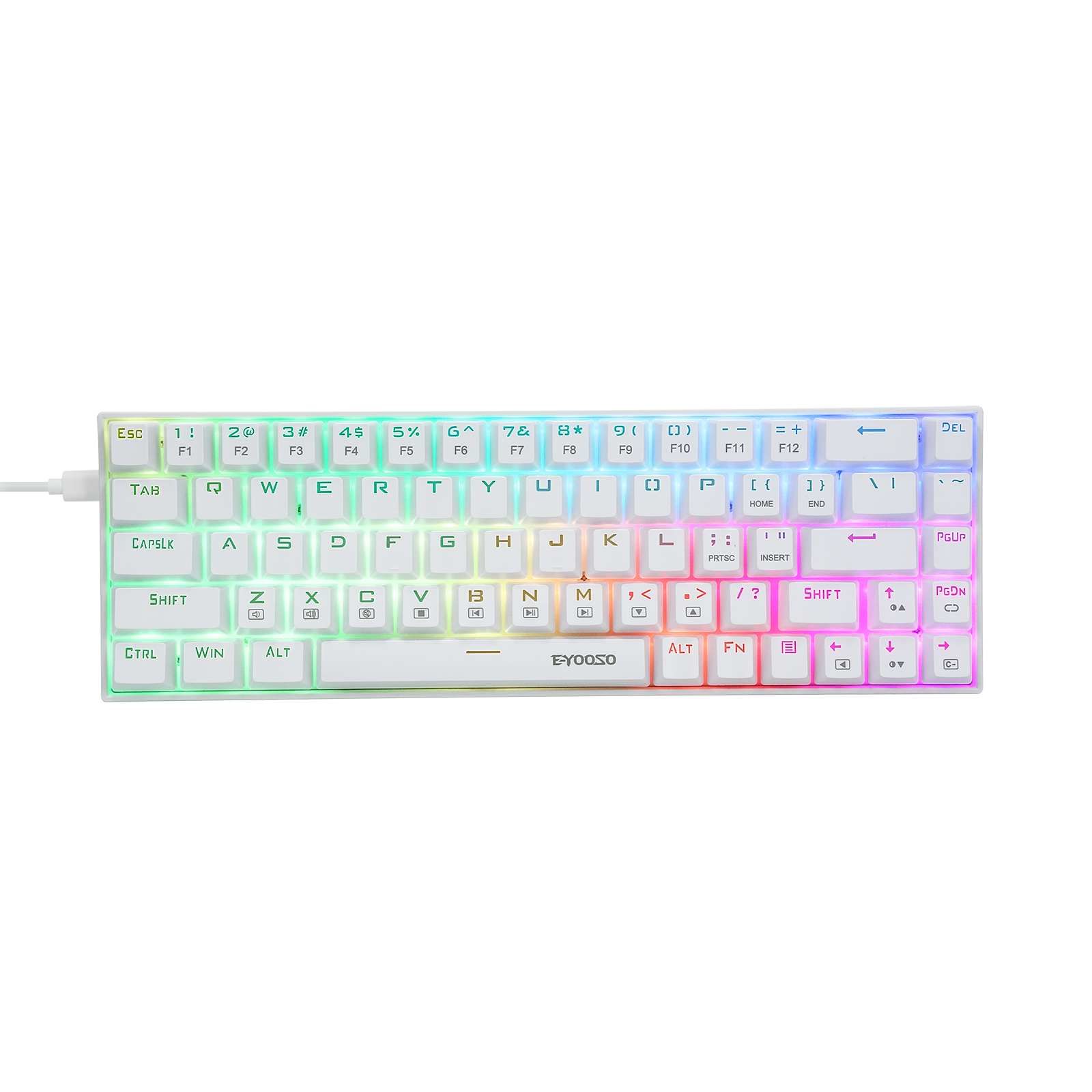Gaming Keyboard E Yooso - Z-686 60% Mini tastiera meccanica di