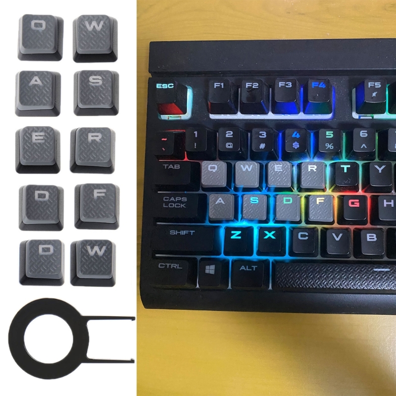 Gaming Keyboard Corsair - Copritasti retroilluminati a 10 tasti antiscivolo