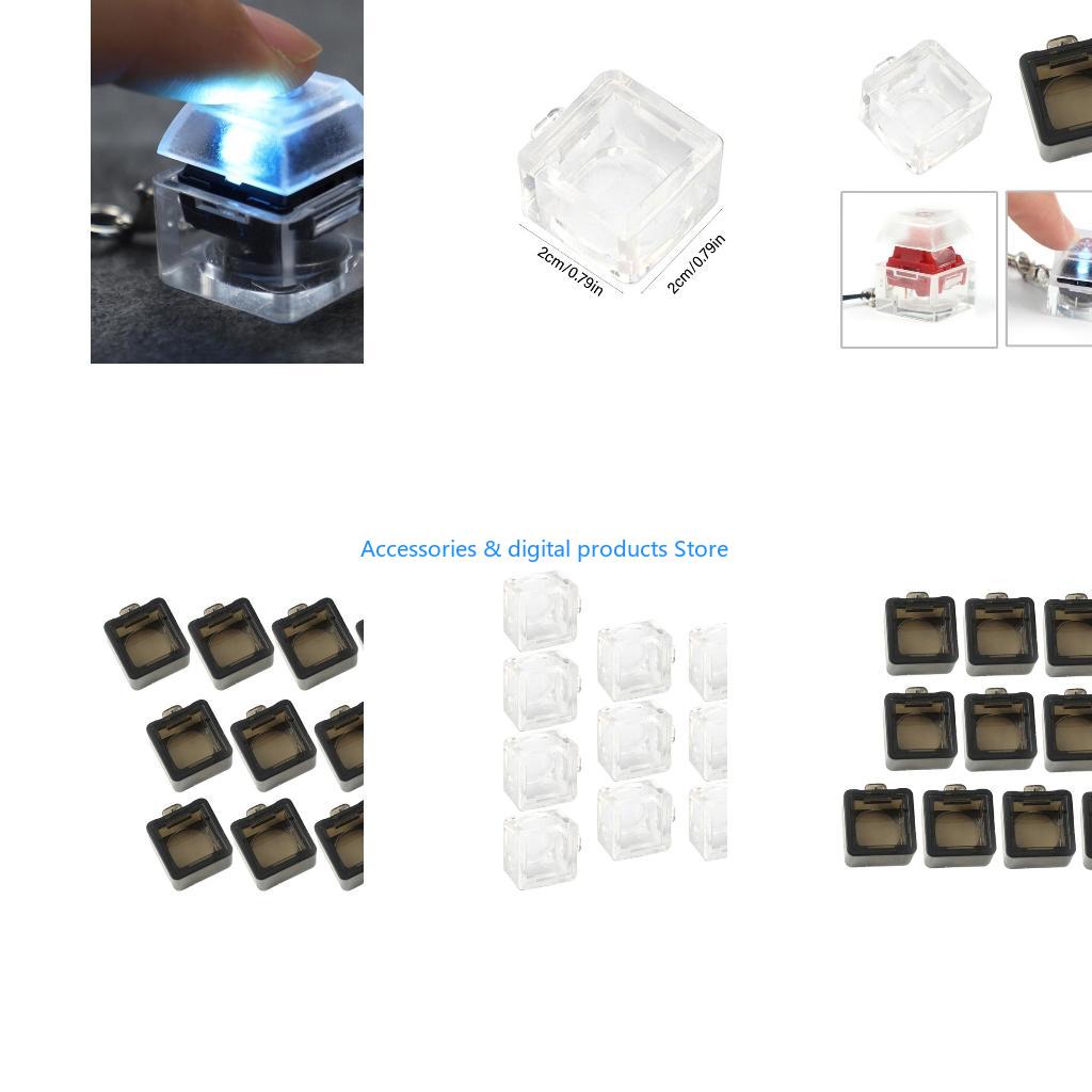 Gaming Keyboard Tester - 77JD 10PCS Portachiavi con strumento test