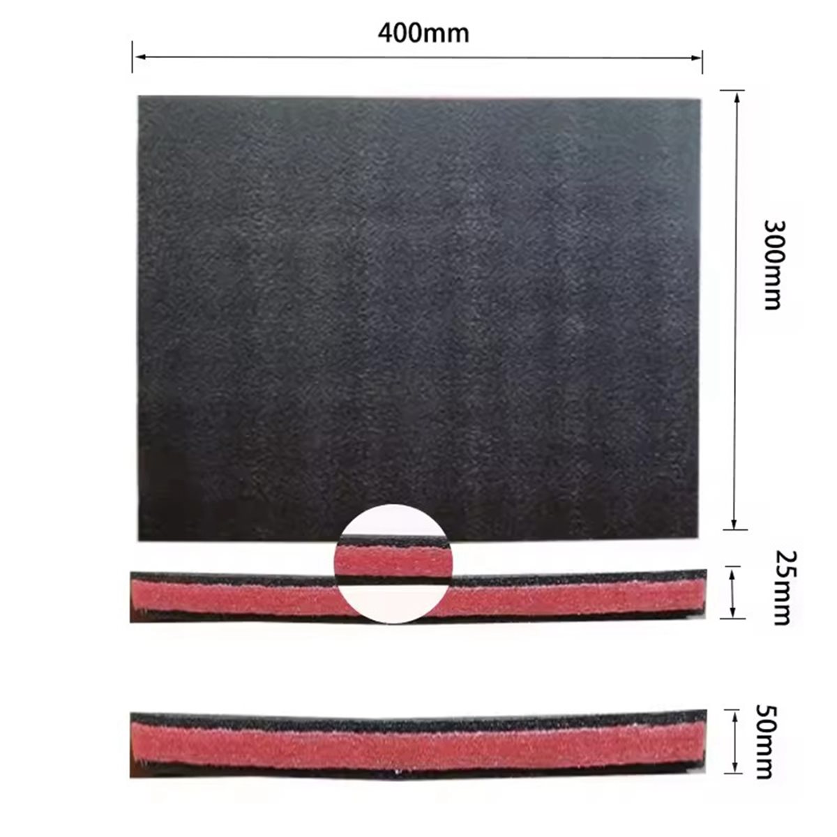 Polyurethane Foam Sheet - Schiuma per cassetta degli attrezzi, fogli