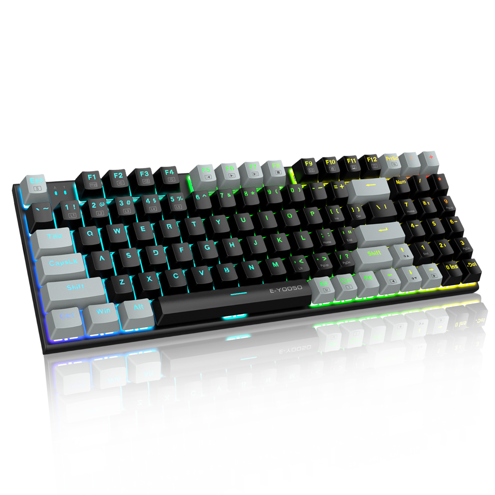 Gaming Keyboard E Yooso - Tastiera da gioco meccanica E-YOOSO Z-19,