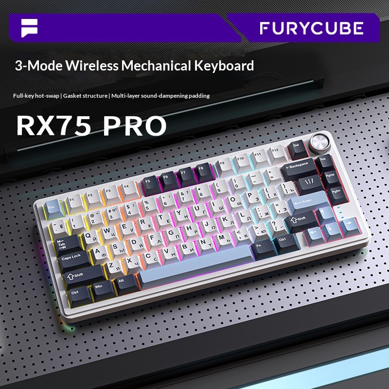 Gaming Keyboard Not Typing - Tastiera Meccanica Furycube Rx75 Pro Tri-Mode