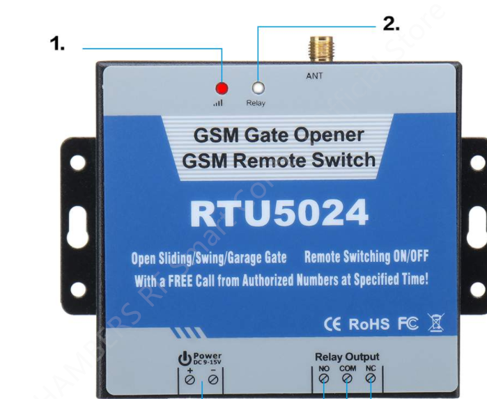 Switch Opener Tool - RTU5024 Interruttore relè apricancello GSM Apriporta