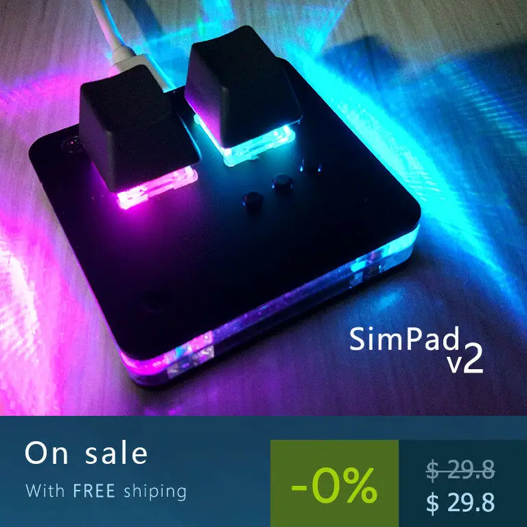 Gaming Keyboard Tester - SimPad OSU Mini Tastiera Touch Wheel