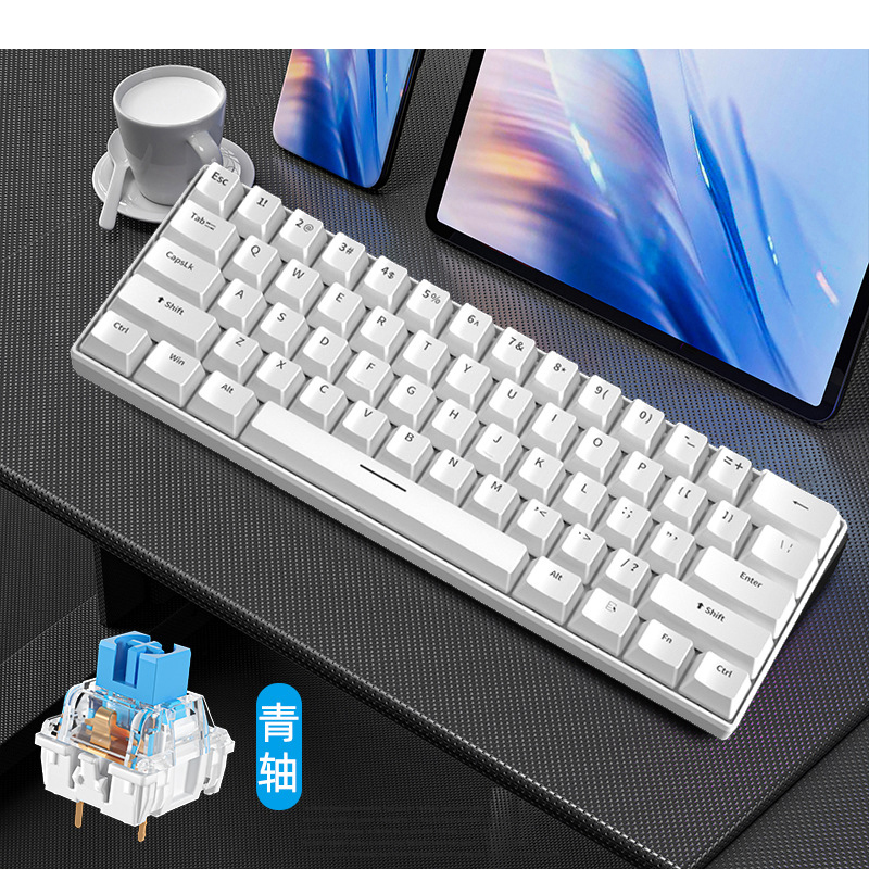 Tastiera da Gaming Bianca Mecc - Gaming Keyboard Budget recensione e prezzo