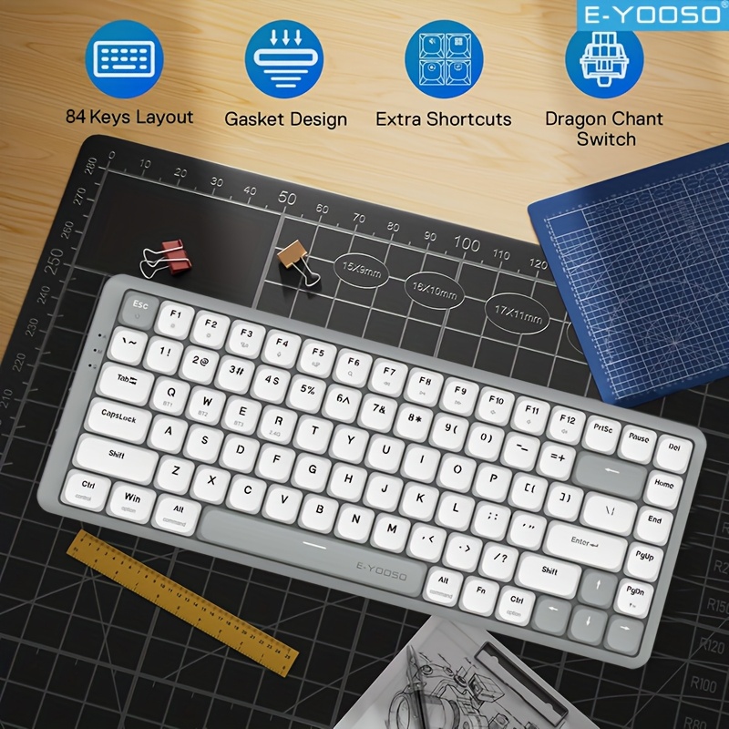 Tastiera meccanica E-YOOSO Tri - Gaming Keyboard E Yooso recensione e prezzo