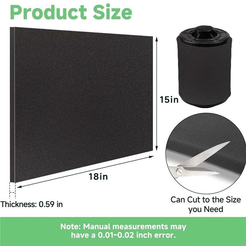 Filtro Aria di Ricambio per AT - Polyurethane Foam Sheet recensione e prezzo