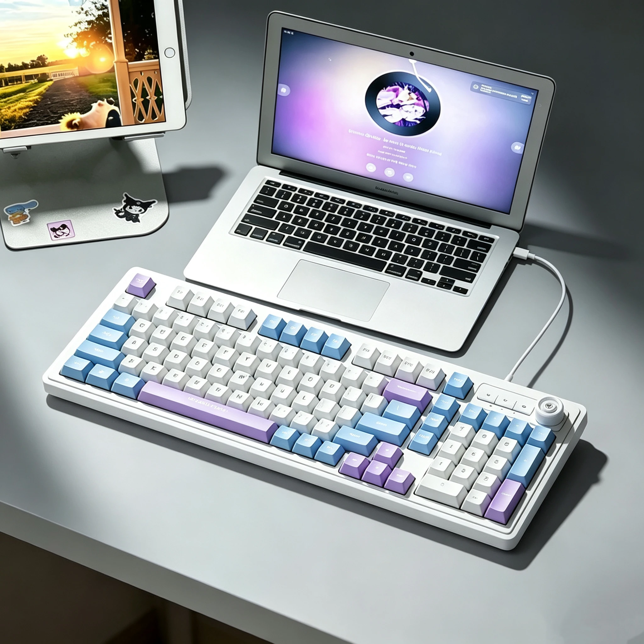 Tastiera Cablata 98 Tasti con  - Gaming Keyboard No Noise recensione e prezzo