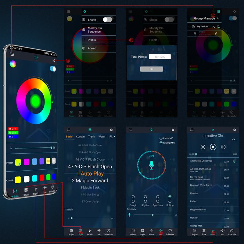 SEAMETAL Auto Flessibile Under - Rgb Underglow Strip recensione e prezzo