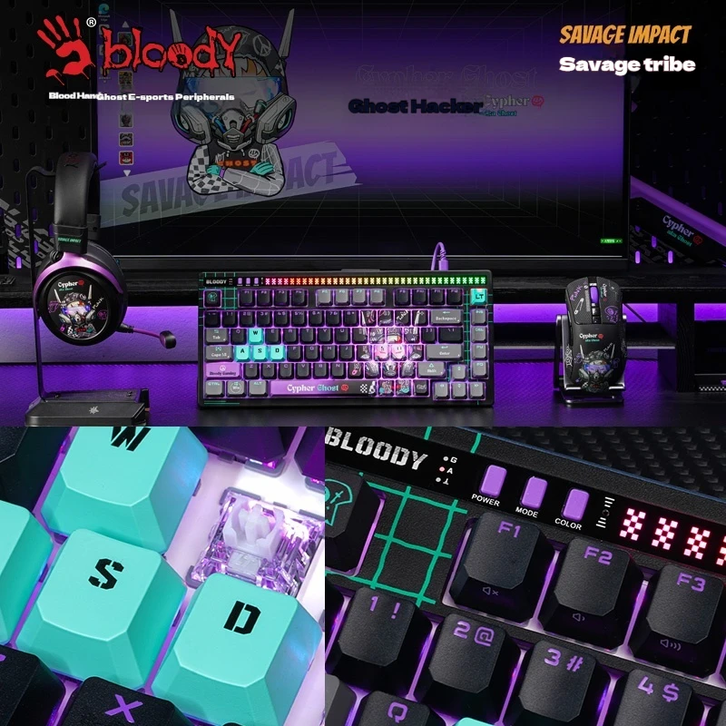 A4Tech Bloody Savage Impact AT - Gaming Keyboard No Noise recensione e prezzo