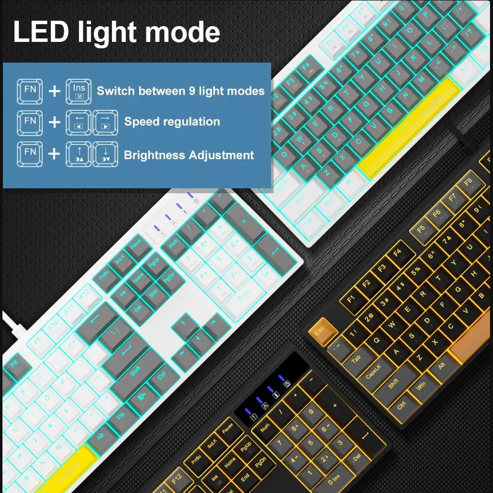 E-YOOSO Z14 Tastiera da gioco  - Gaming Keyboard E Yooso recensione e prezzo