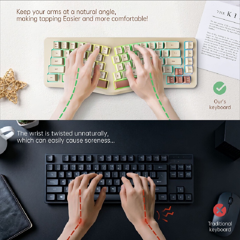 Tastiera da gioco A86, ergonom - Gaming Keyboard Not Typing recensione e prezzo