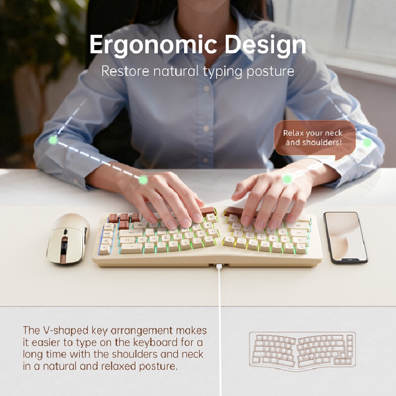 Tastiera da gioco A86, ergonom - Gaming Keyboard Not Typing recensione e prezzo