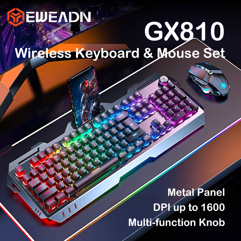EWEADN GX810 Combo tastiera e  - Gaming Keyboard Mouse And Headset Combo recensione e prezzo