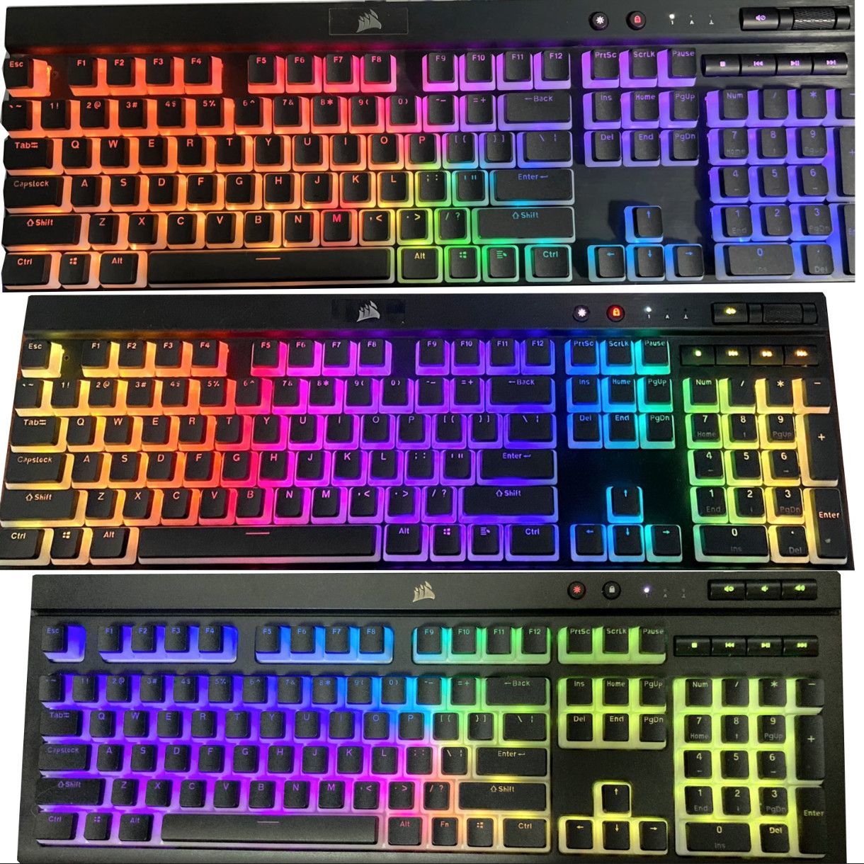 Copritasti Pudding Corsair tra - Gaming Keyboard Corsair recensione e prezzo