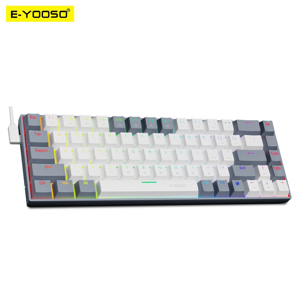 E-YOOSO Z686 RGB USB 60% Mini  - Gaming Keyboard E Yooso recensione e prezzo
