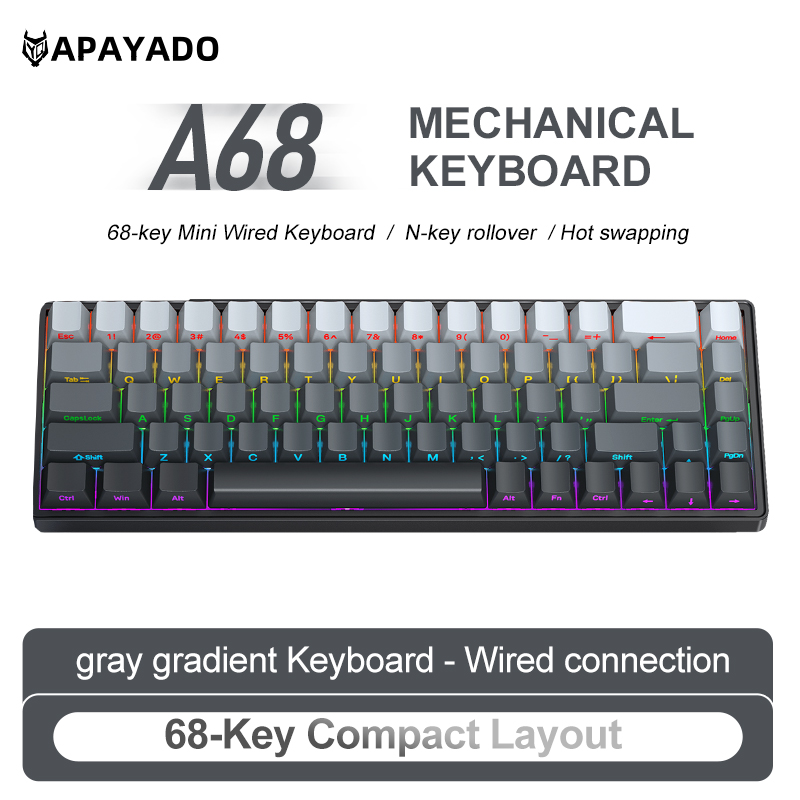 Tastiera Meccanica Cablata APA - Gaming Keyboard Budget recensione e prezzo