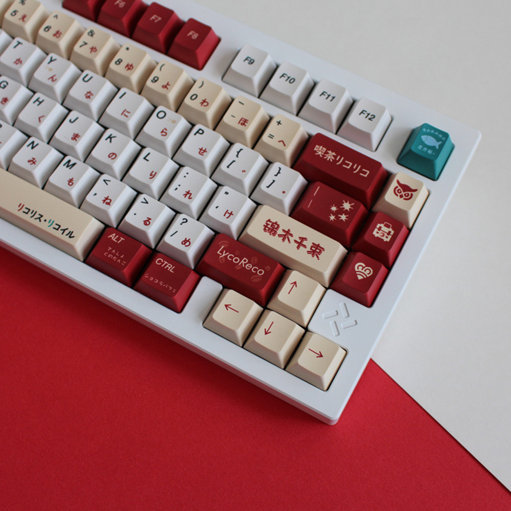 Lycoris Recoil Anime PBT Keyca - Gaming Keyboard Brand recensione e prezzo
