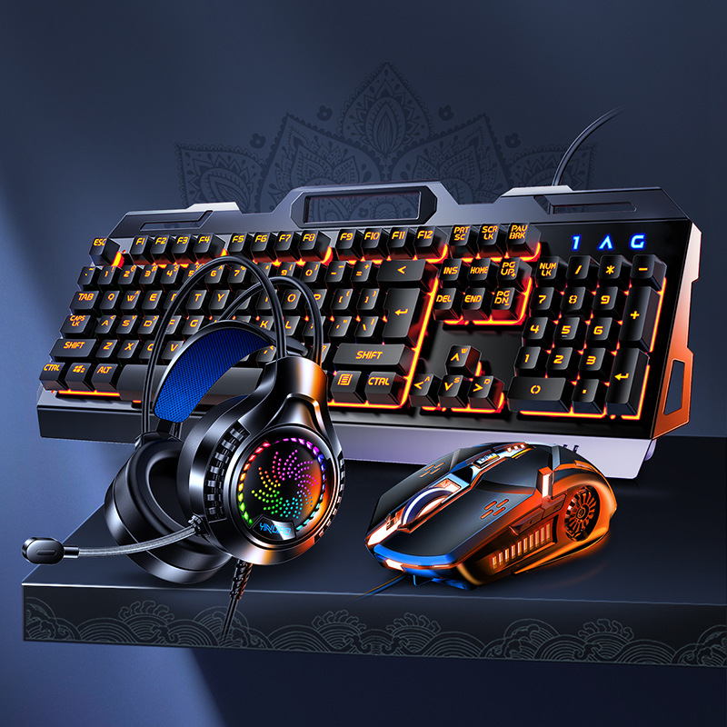 Set da Gaming V2g5 con Tastier - Gaming Keyboard Mouse And Headset Combo recensione e prezzo
